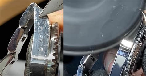 how to remove scratches from Rolex